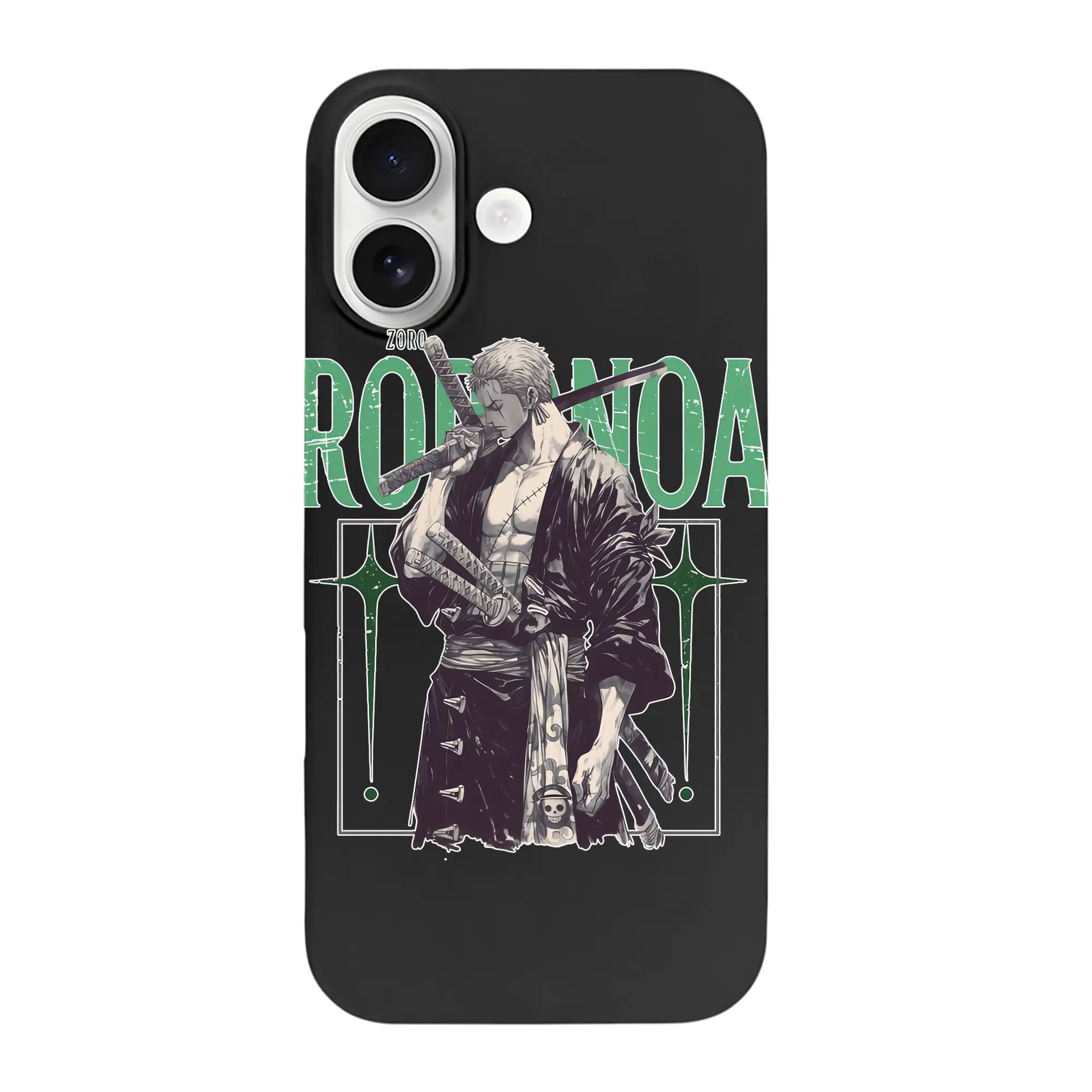 ワンピース グッズ ロロノア・ゾロ - iPhone 17 シリーズ シリコンケース 薄型 耐衝撃 指紋防止 ソフトタッチカバー 精密フィット 傷防止 保護ケース iPhone 17/17 Air/17 Pro/17 Pro Max 対応